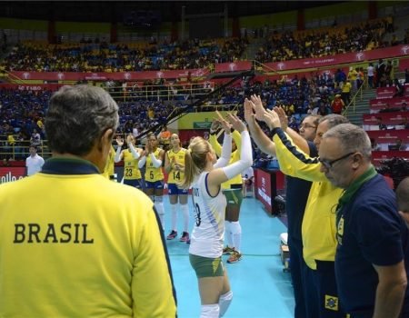 Jogo Seleção brasileira Grand Prix 2016 no Ibirapuera São Paulo